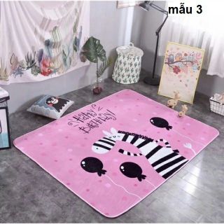 [Dts123]   Thảm nỉ nhung trải sàn cho bé yêu