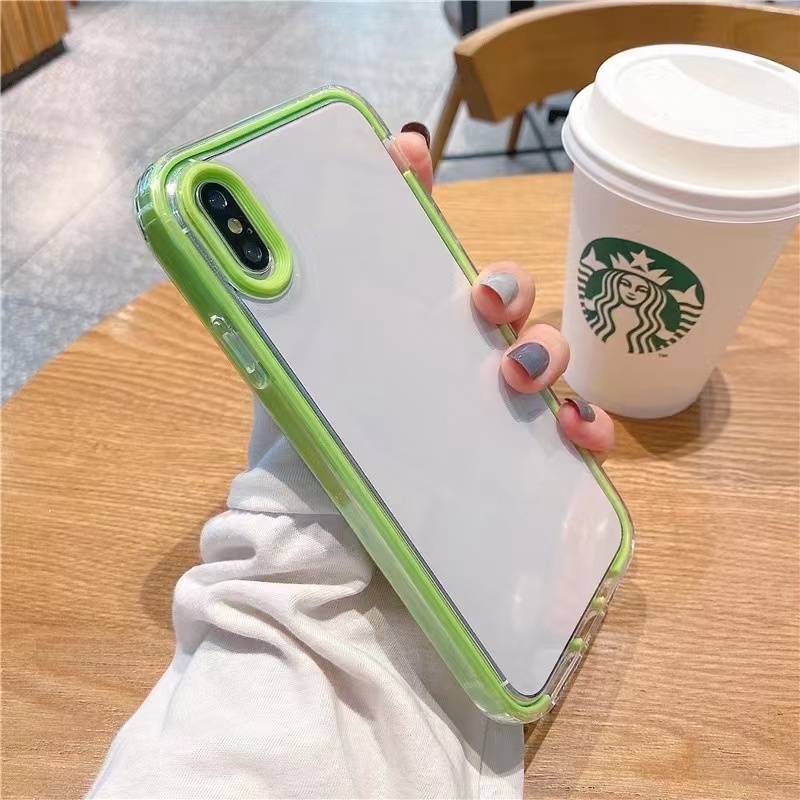 Ốp Điện Thoại HP Màu Trong Suốt Chống Rơi 3 Trong 1 Cho iPhone 7 Plus 8 Plus 6 6s Plus X XS MAX XR
