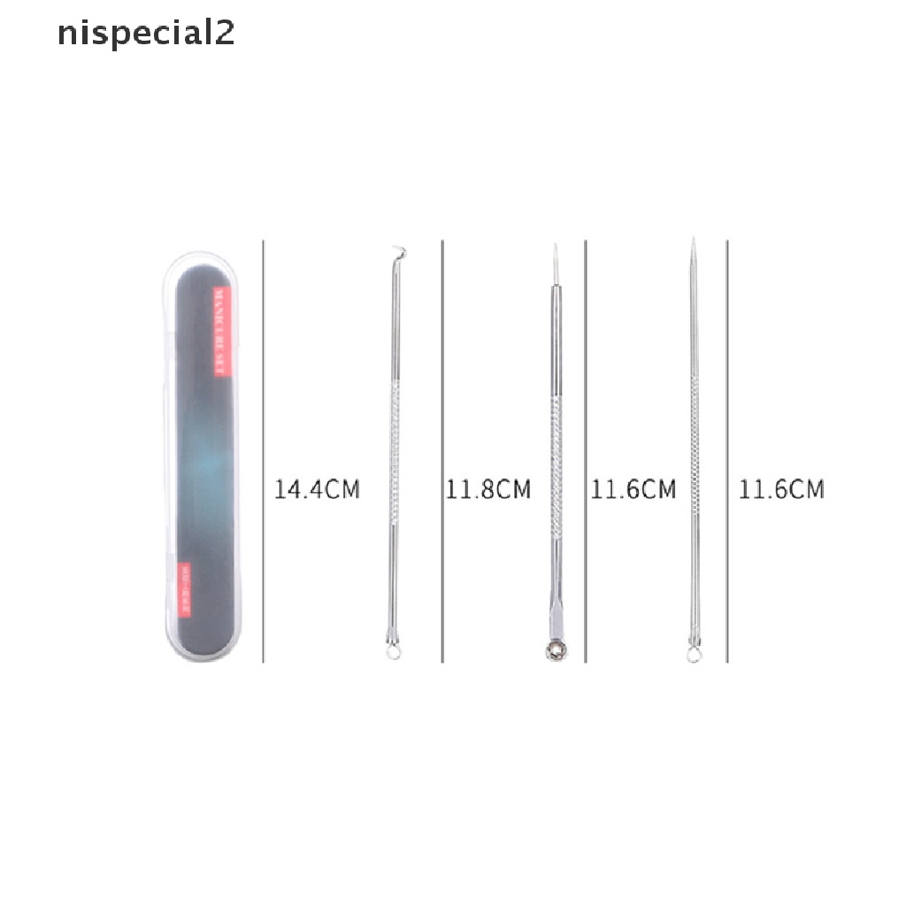 Set 4 Dụng Cụ Tẩy Mụn Đầu Đen Chuyên Dụng Tiện Lợi
