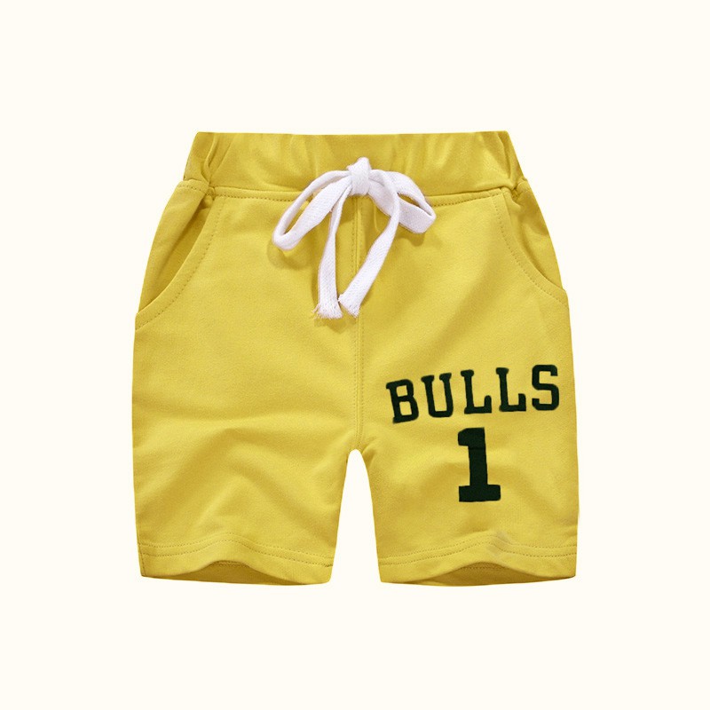 Quần Short Bé Trai Cạp Chun Quần Thun Cho Bé Trai Chất Cotton Mềm Mịn Size 10 Đến 22Kg Bull