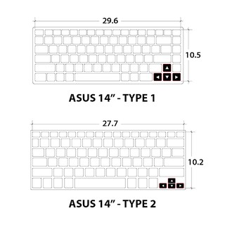 Tấm phủ bàn phím ASUS 14"