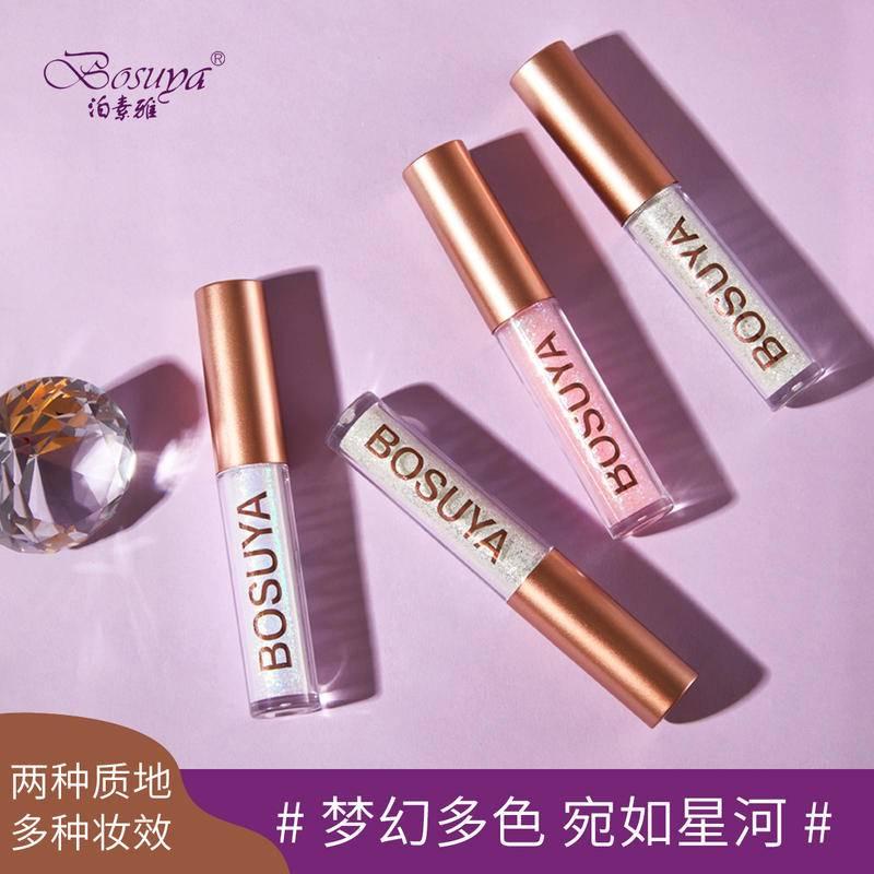 Phấn mắt dạng lỏng màu ánh kim lấp lánh lâu trôi