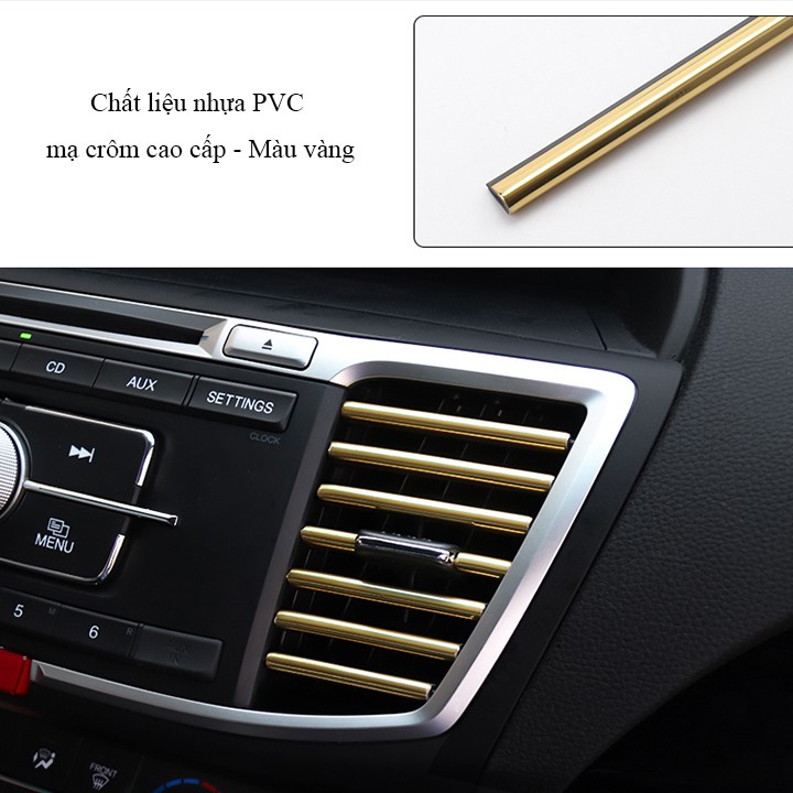 Nẹp ốp viền cửa ô tô, ốp viền mạ crom trang trí và chống xước chống va đập