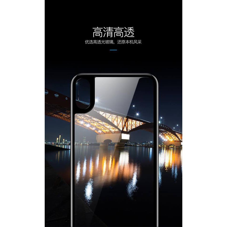 CƯỜNG LỰC DÁN MẶT LƯNG TOTU-AB005 CHO IPHONE X, XS, XSMAX, XR (KÈM CƯỜNG LỰC CAMERA) - CHÍNH HÃNG