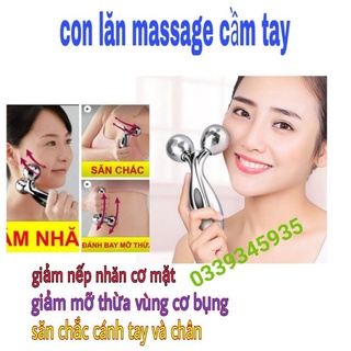 Con lăn mát xa cầm tay 3D