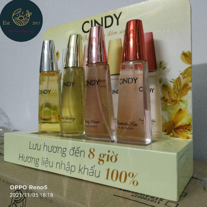 Bộ nước hoa Cindy 50ml