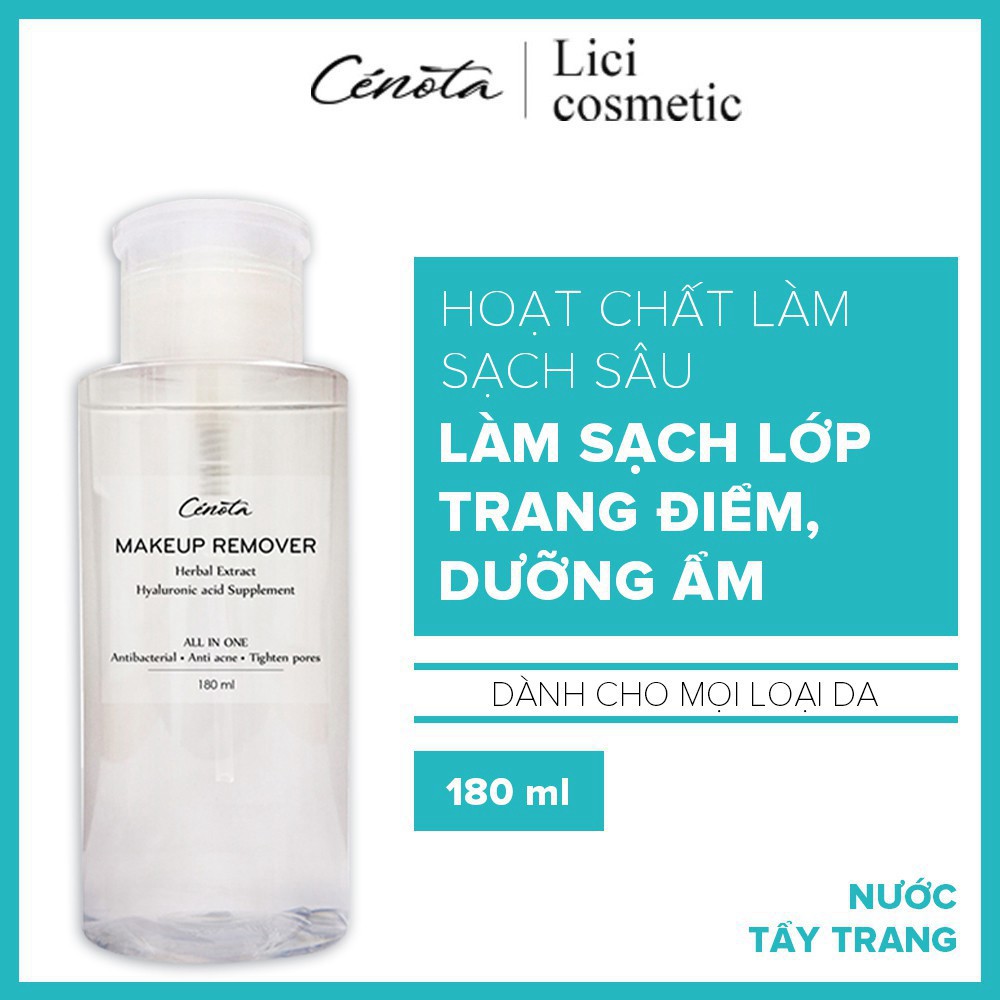 Nước tẩy trang Cénota Makeup Remover