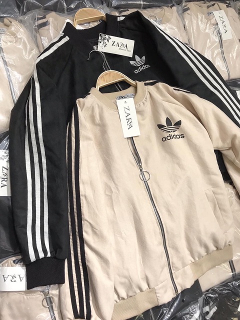 ÁO BOMBER DA LỘN ADIDAS