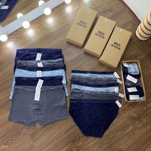 Set 5 quần sịp nam xuất Nhật, quần lót nam COTTON cao cấp