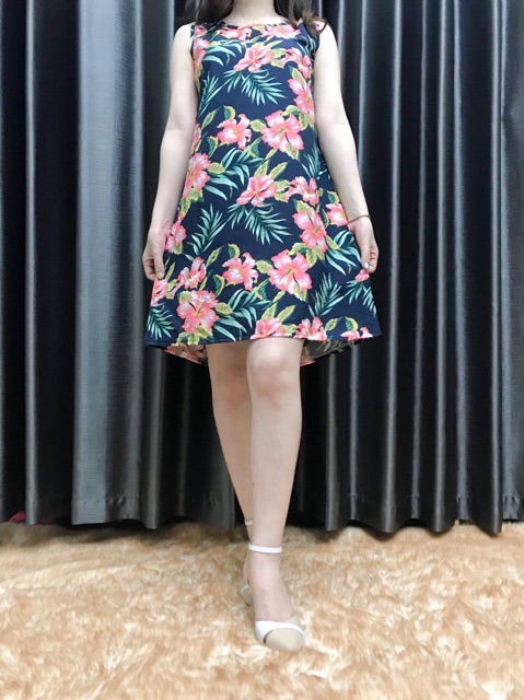 Váy đũi dáng A nữ