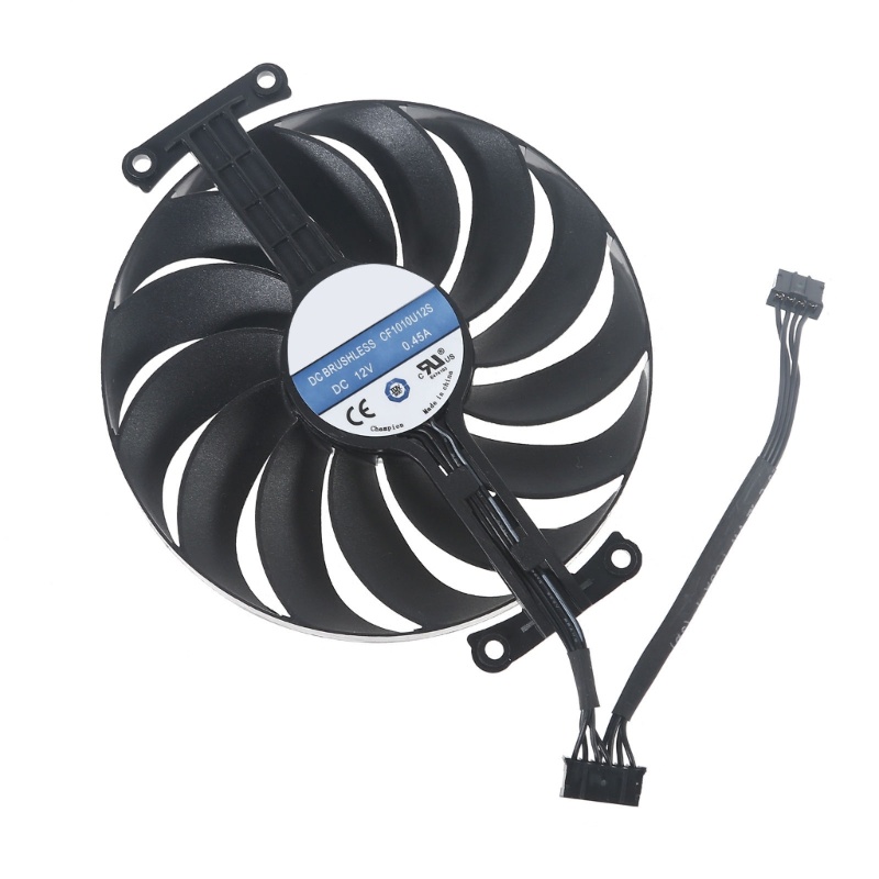 Kính Cường Lực 9Mm T9Mm 9Mm Chất Lượng Cao129215Quạt Tản Nhiệt Đồ Họa SU CF1010U12S Thay Thế Cho ROG STRIX RTX 3060 3070 3080 Ti 3090