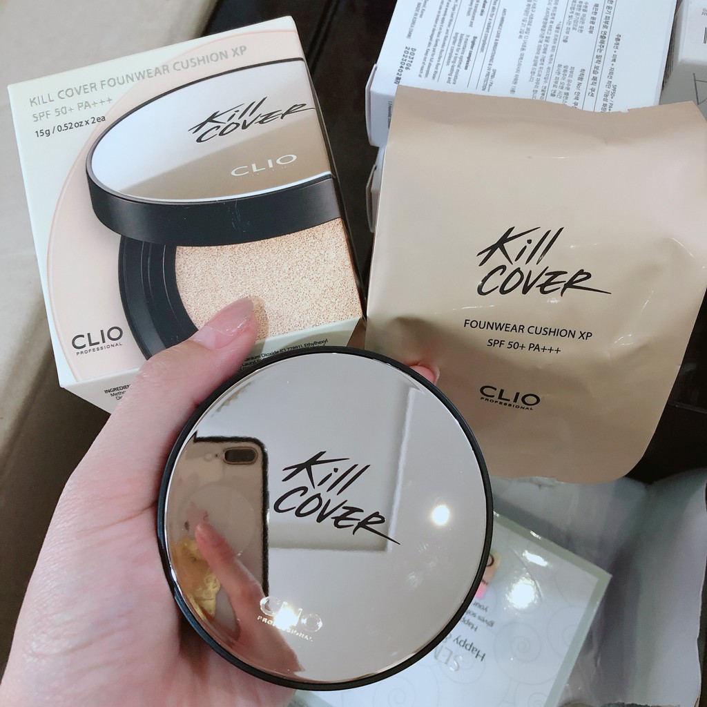 Phấn nước Clio Kill Cover Founwear Cushion XP (Kèm lõi) | BigBuy360 - bigbuy360.vn