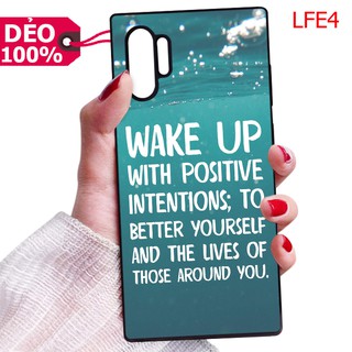 Ốp Lưng Samsung Đủ Dòng Silicon Dẻo In Quotes Hay cho Note4/Note5/Note8/Note9/Note10/Note 10Plus/S20/S20 Plus/S20 Ultra