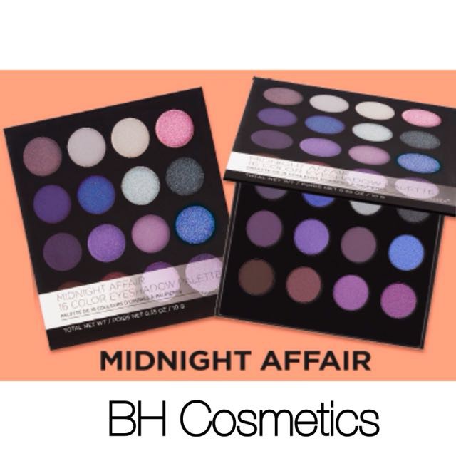 BẢNG PHẤN MẮT BH MIDNIGHT AFFAIR 16 COLOR EYESHADOW PALETTE