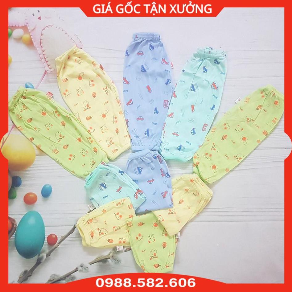 Quần Dài Cotton Sơ Sinh In Hình Gấu, Thú Đáng Yêu Cho Bé