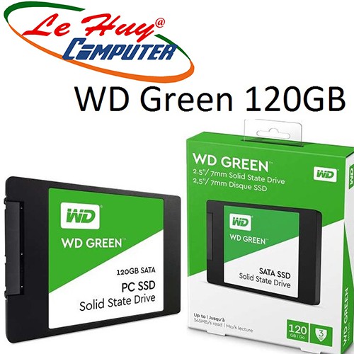 Ổ SSD Western Digital Green Sata III 120GB