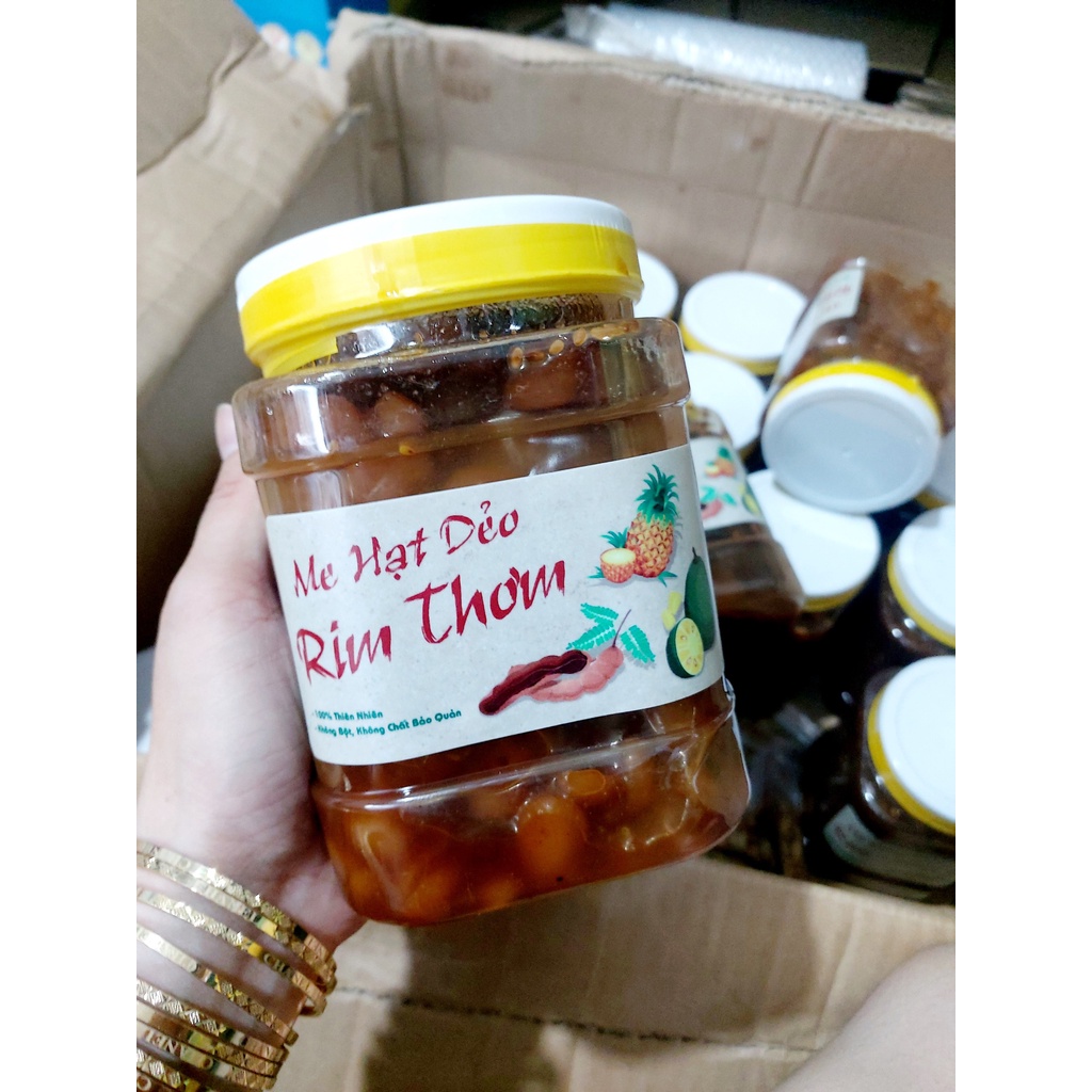 ME NGÀO HẠT DẺO RIM THƠM HỘP 900Gr