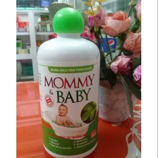 Dung dịch tắm thảo dược Mommy & Baby