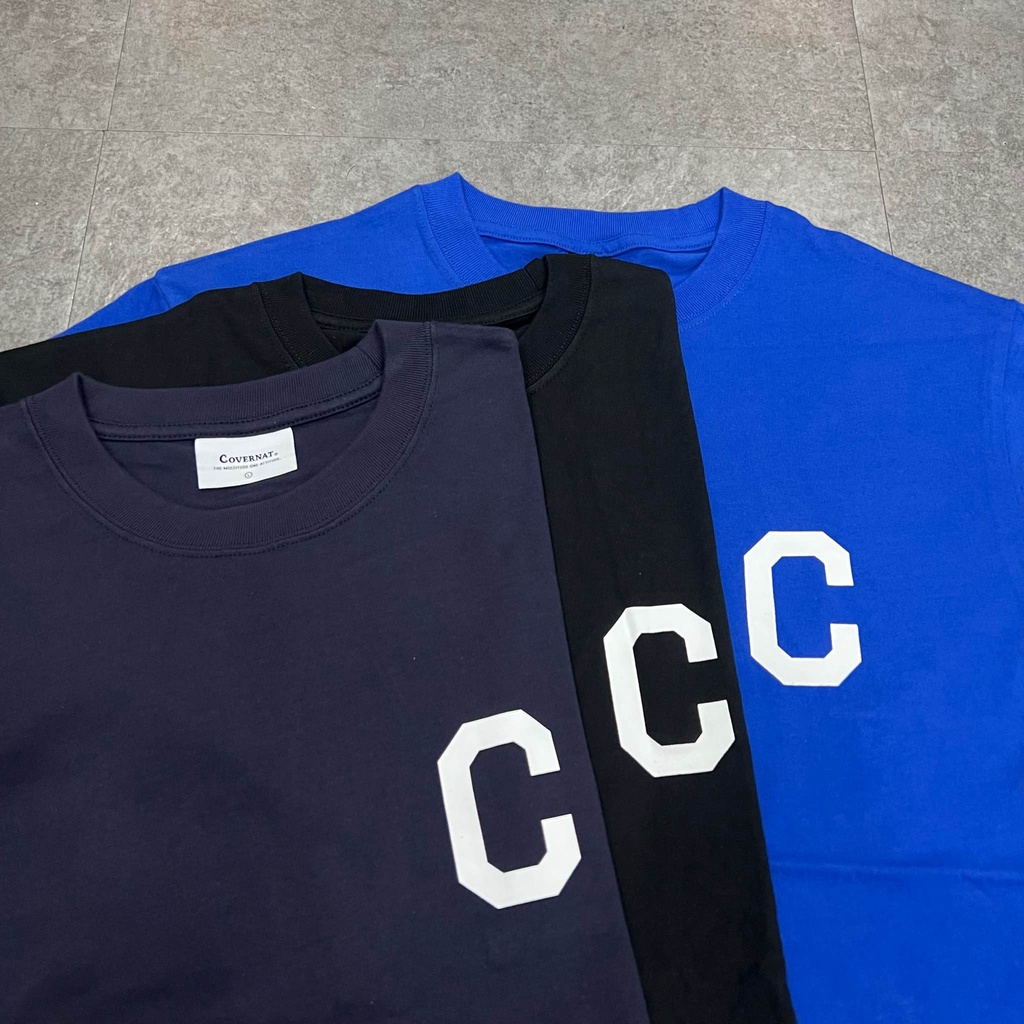 Áo thun Covernat S/S logo C - ROYAL BLUE [ Xuất Hàn ]