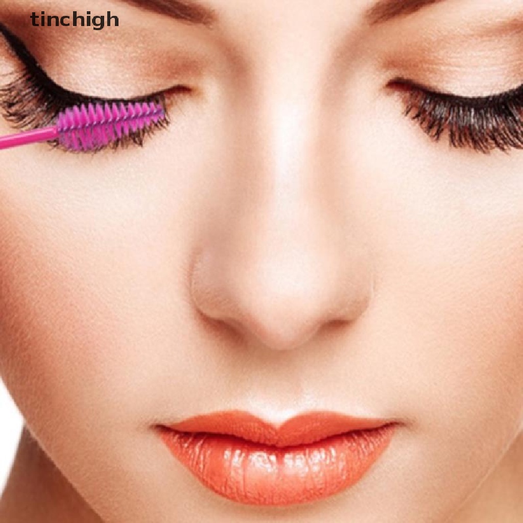 Bộ 25 Cọ Mascara Trang Điểm Lông Mi Bằng Silicone Sử Dụng Một Lần