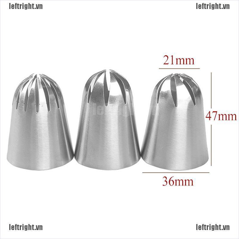 Bộ 3 Đuôi Bắt Bông Kem Cỡ Lớn DIY