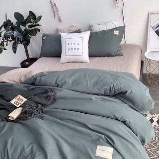 Bộ vỏ chăn ga gối cotton tici mẫu full
