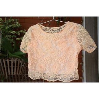 Chân váy ôm hồng cam size S