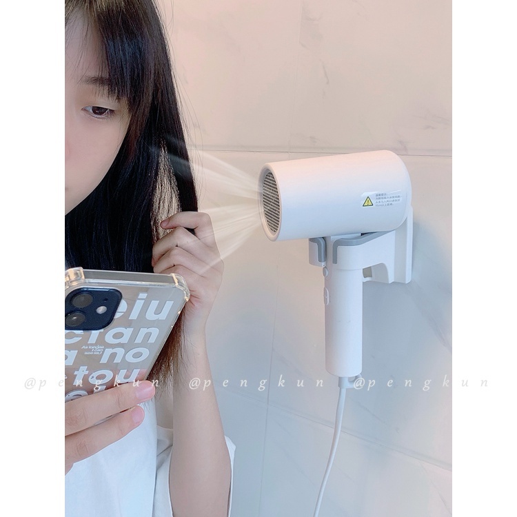 Giá Đỡ Máy Sấy Tóc Gắn Tường Thiết Kế Đơn Giản Tiện Dụng Cho Phòng Tắm