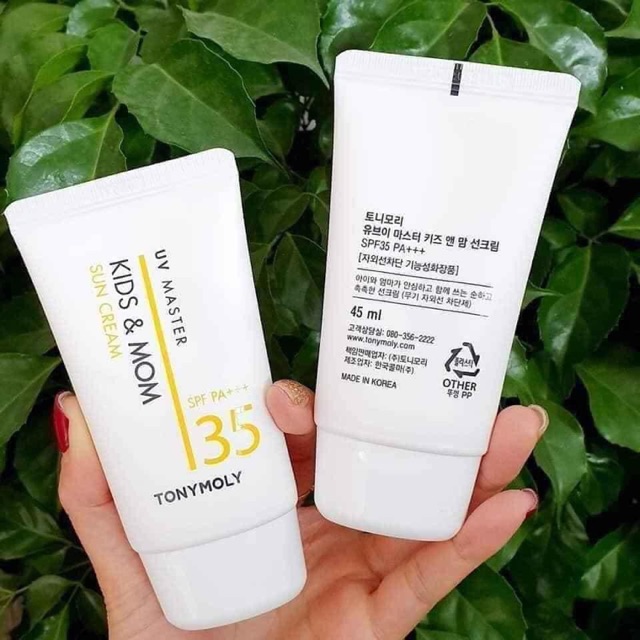 Kem chống nắng cho mẹ & bé