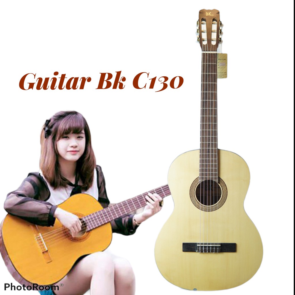 Guitar classic full gỗ thịt, bấm êm tay, tiếng cực hay - Thích hợp đệm hát bolero - Tặng Full phụ kiện đi theo đàn