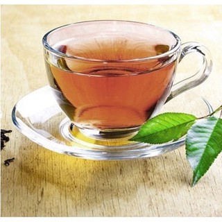 Bộ 6 cặp tách đĩa thủy tinh uống trà