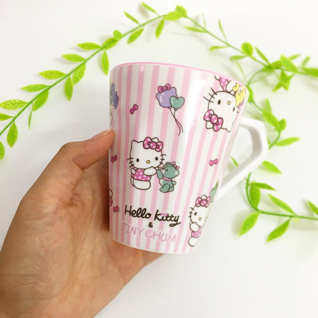 🌸🌸Cốc uống nước có tay cầm Hello Kitty