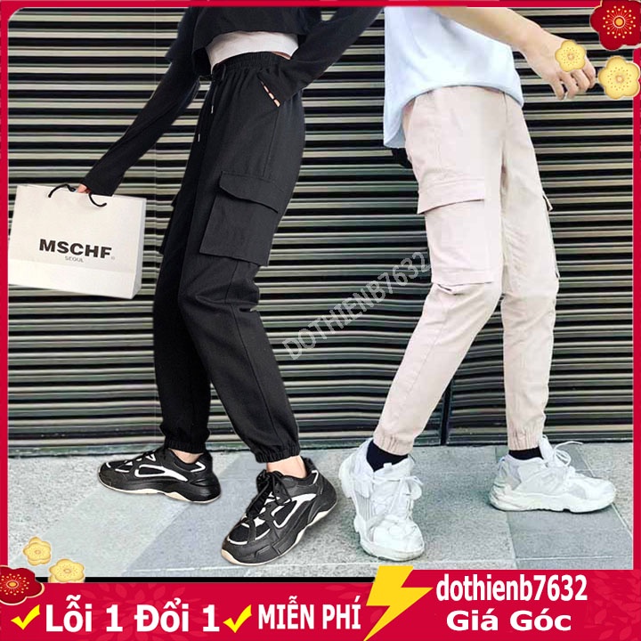 [ SIÊU PHẨM ] Quần Jogger kaki Nam Nữ ống côn bo gấu độc đáo kiểu dáng Ulzzang Tây Âu Hot 2021