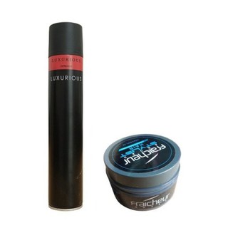 Combo sáp vuốt tóc Fraicheur + gôm luxurious