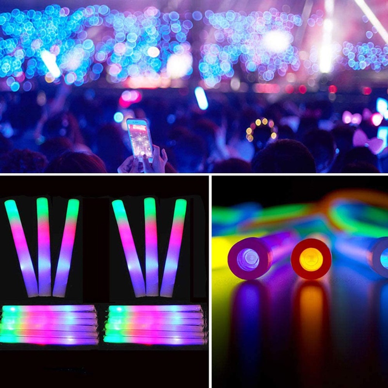 ✿ Que Đèn LED Bằng Xốp Độc Đáo Trang Trí Tiệc Sinh Nhật/ Lễ Hội/ Tiệc Cưới