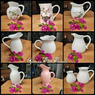 Bình sữa cắm hoa (nhiều mẫu)