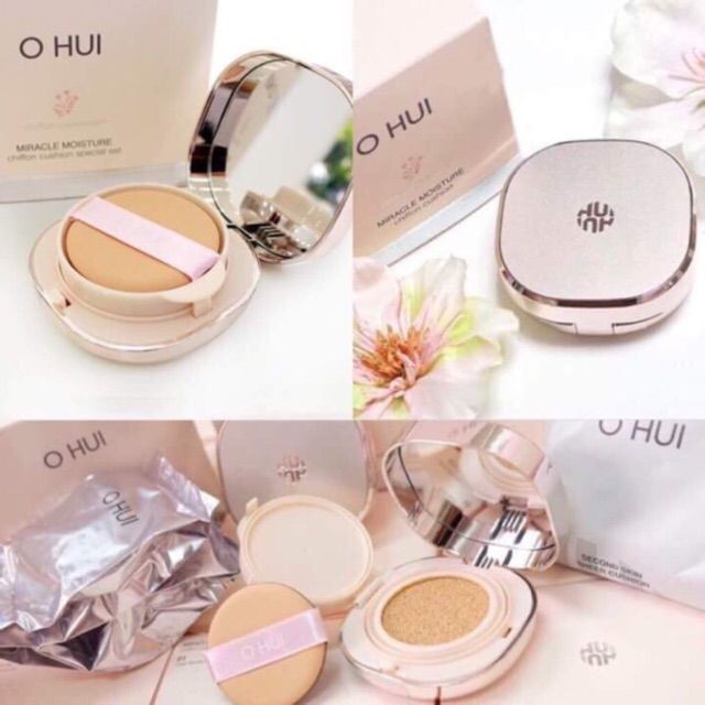 Phấn Nước Dưỡng Ẩm OHUI Miracle Moisture Chiffon SPF50 45g (Kèm 2 Lõi)(hàng chính hãng)