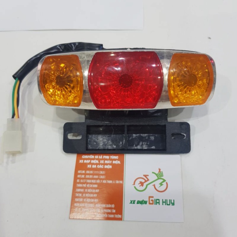 ĐÈN SAU XE ĐẠP ĐIỆN PK 48V HUY XE ĐẠP ĐIỆN