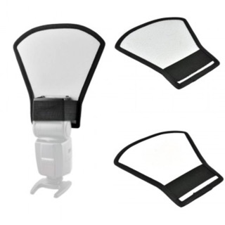 Tản sáng 2 mặt flash diffuser silver