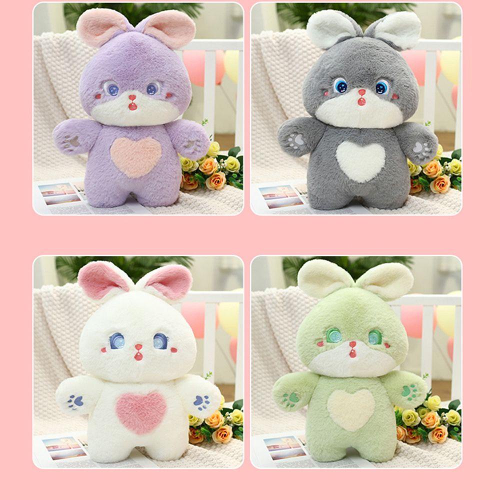 ANEMONE Thỏ Nhồi Bông Mềm Mại Dễ Thương Dùng Làm Quà Tặng