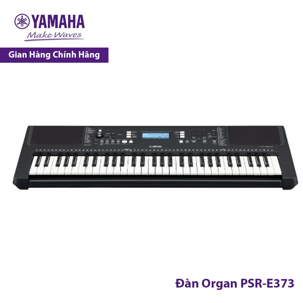 Đàn Organ Điện Tử Yamaha PSR-E373 - 622 Voices, Bàn Phím Cảm Ứng, Tính Năng Tự Học