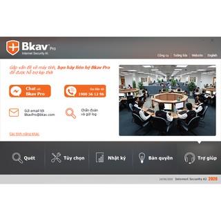 Phần mềm diệt virut Bkav Pro Internet Security