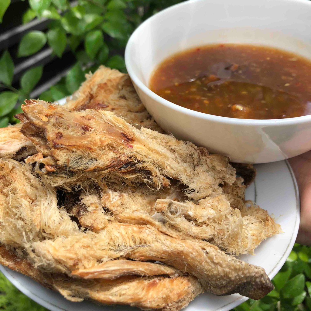 Khô cá đuối nướng sẵn - ăn liền