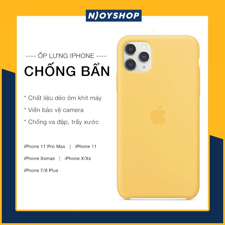 [TỔNG HỢP MÀU HOT] ỐP CHỐNG BẨN IPHONE 11 PRO MAX XS MAX XR 7 PLUS 8 PLUS  CHỐNG SỐC CAO CẤP VIỀN BẢO VỆ CAMERA