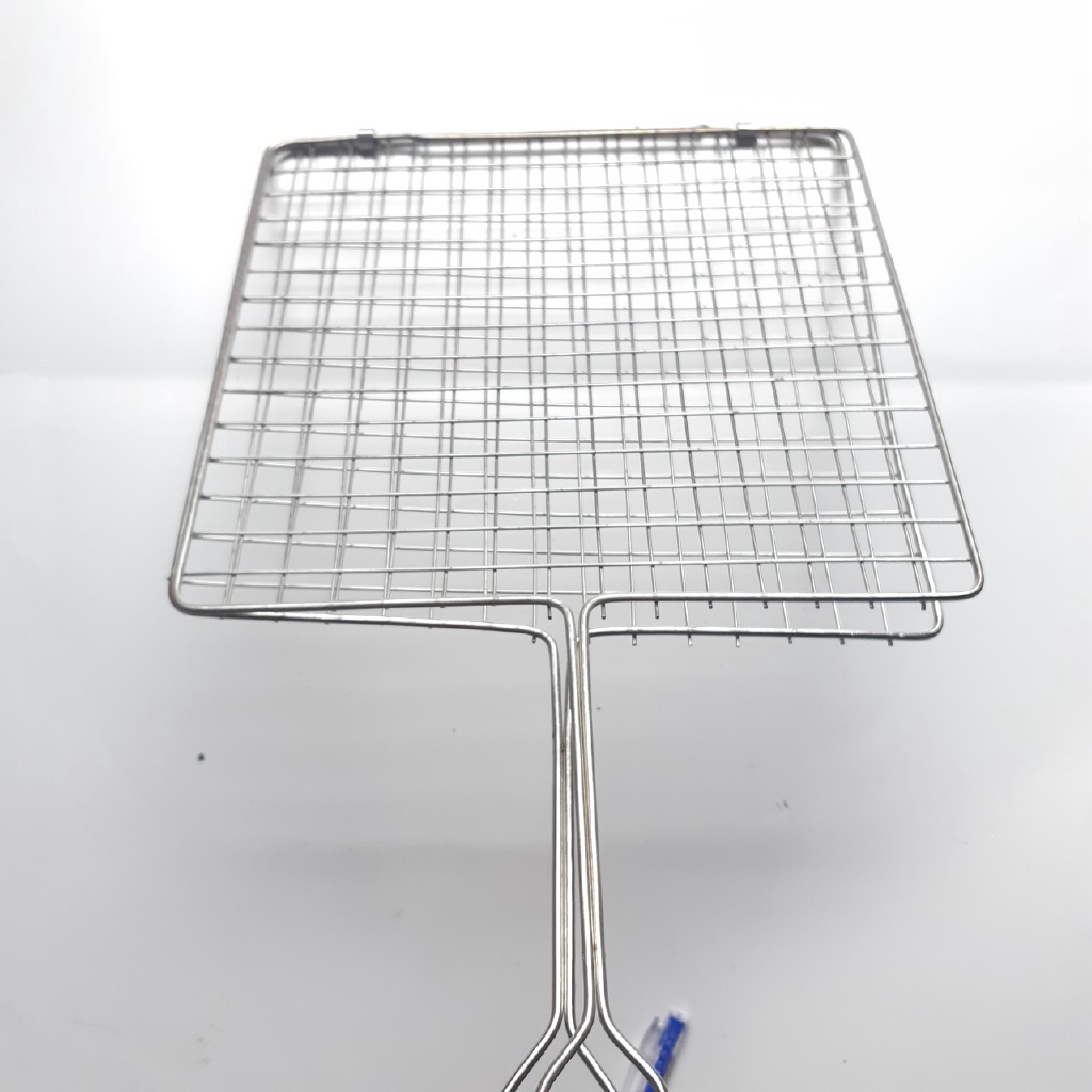 KẸP CHẢ INOX LOẠI NHỠ 24x24cm