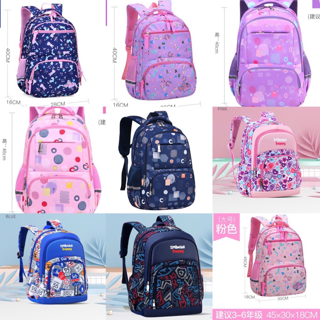 Balo Hoạ Tiết Wiin x Vas (3 mẫu - 9 màu)