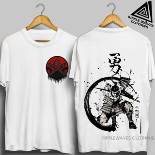 Áo Thun unisex In 2 Mặt Samurai Nhật Bản