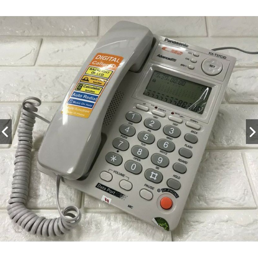 Điện thoại để bàn T37- hàng chính hãng,bao hành đổi maý mơi trong 12 thang ( bán buôn liên hệ )