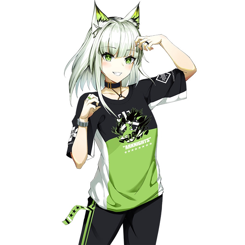 Áo Thun Hóa Trang Nhân Vật Hoạt Hình Arknights Kal 'Tsit Nhanh Khô Cho Nữ | BigBuy360 - bigbuy360.vn