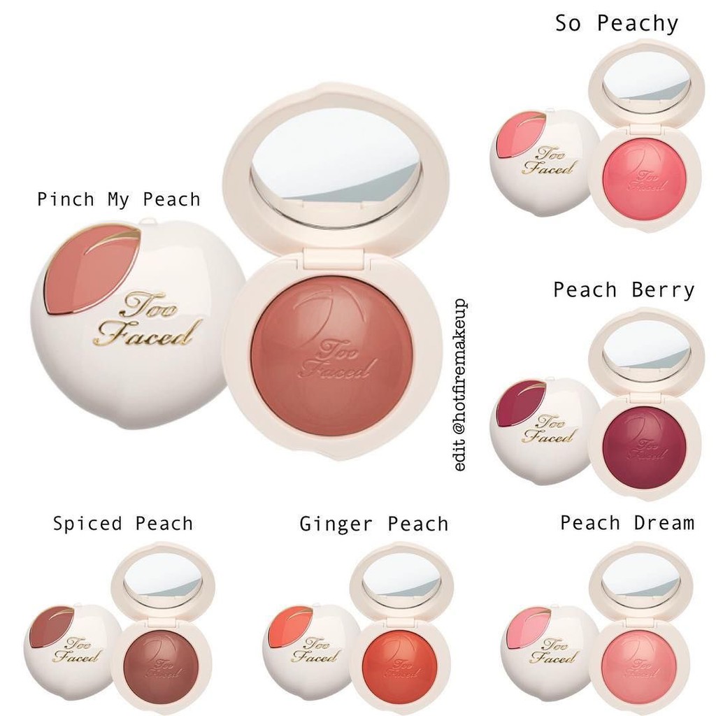 Phấn Má Too Faced Peach My Cheeks Melting Powder Blush